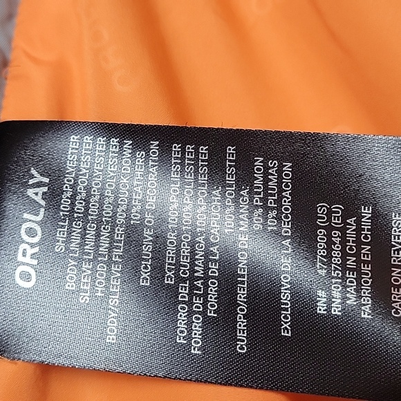 Orolay Women's Puffer Jacket Winter Down Coat Down Puffy Parka - Picture 4 of 11